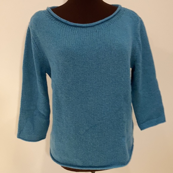 Eileen Fisher yak wool knit sweater size small - Picture 1 of 15